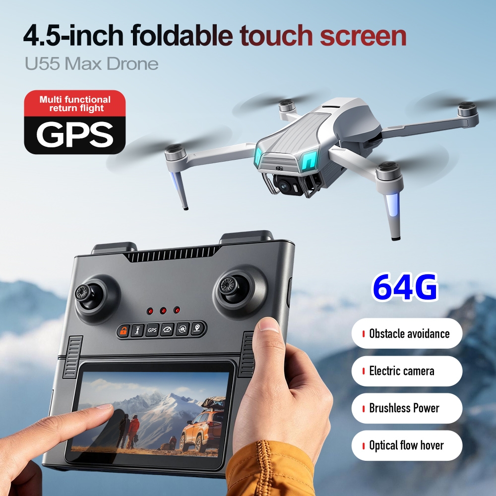 Dron NCZOBOE U55 Profesional c - Drone Gimbal 3 Axis reseña y precio