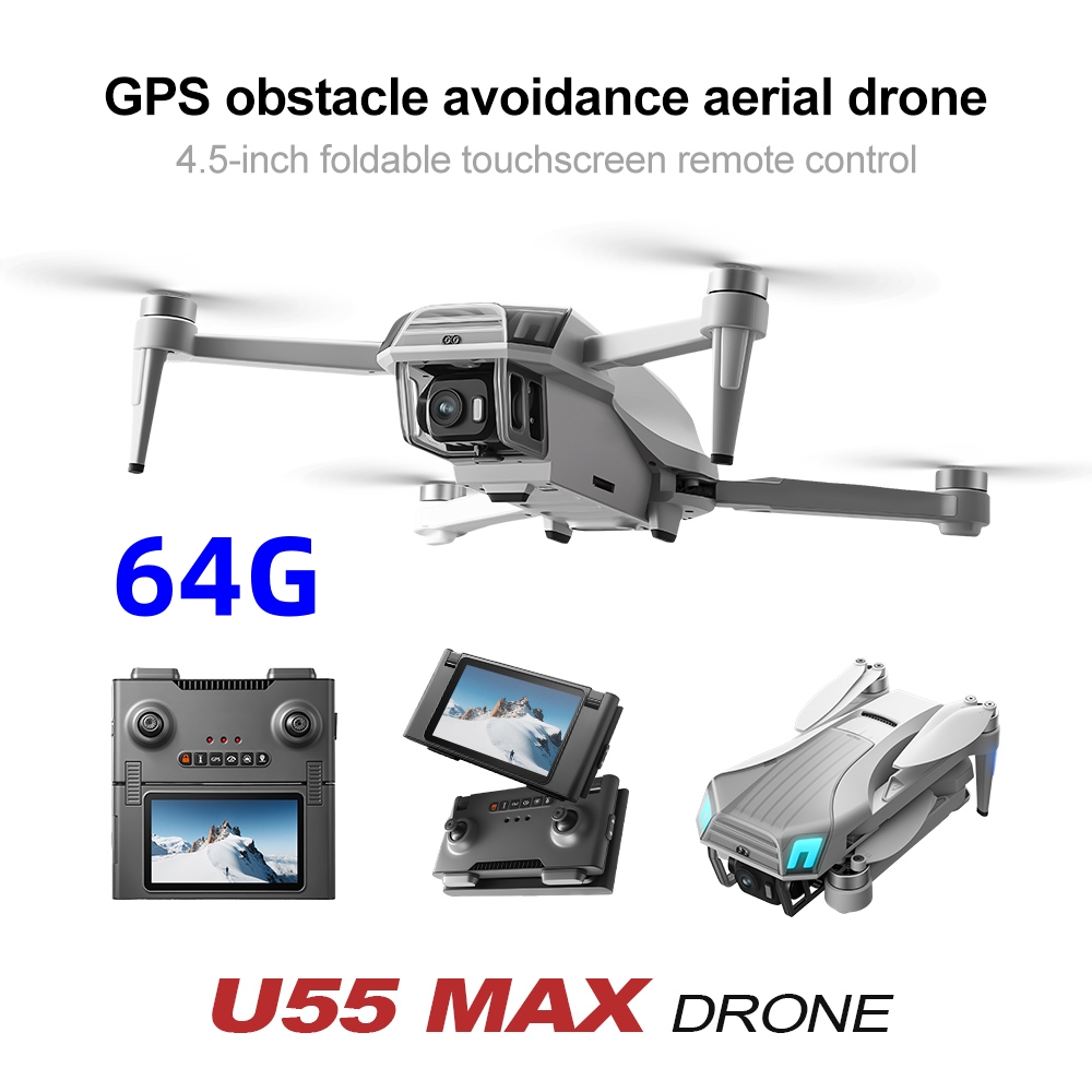 Dron NCZOBOE U55 Profesional c - Drone Gimbal 3 Axis reseña y precio