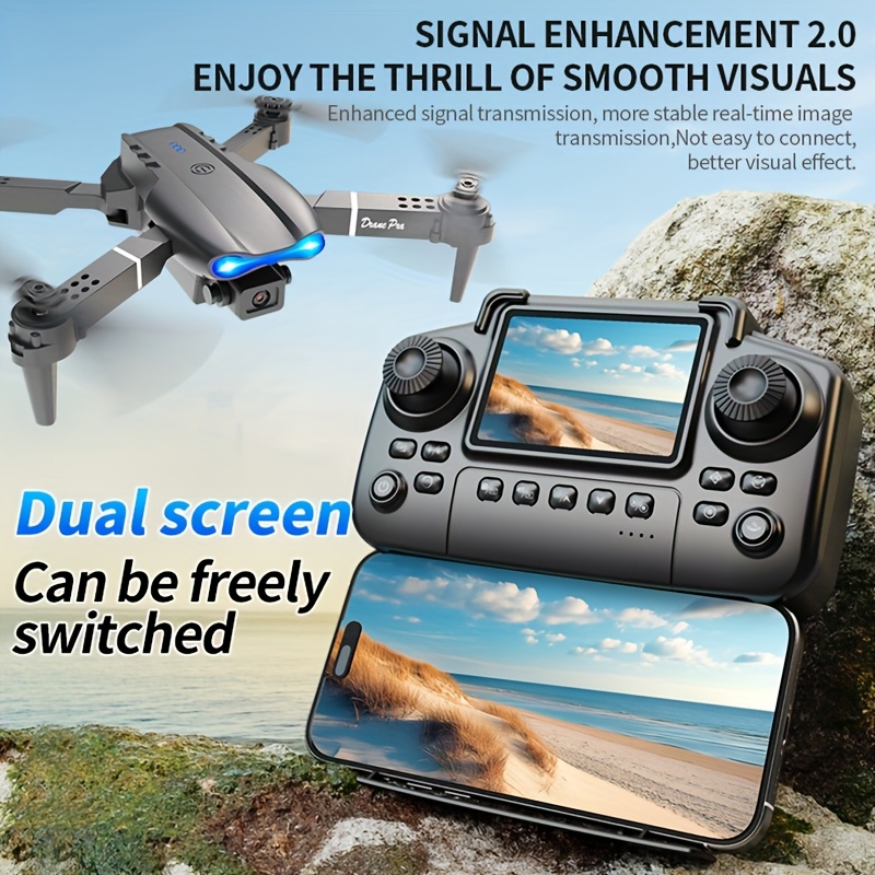 El Dron E99PRO MAX 2026 Mejora - Drone Gimbal Brushless reseña y precio