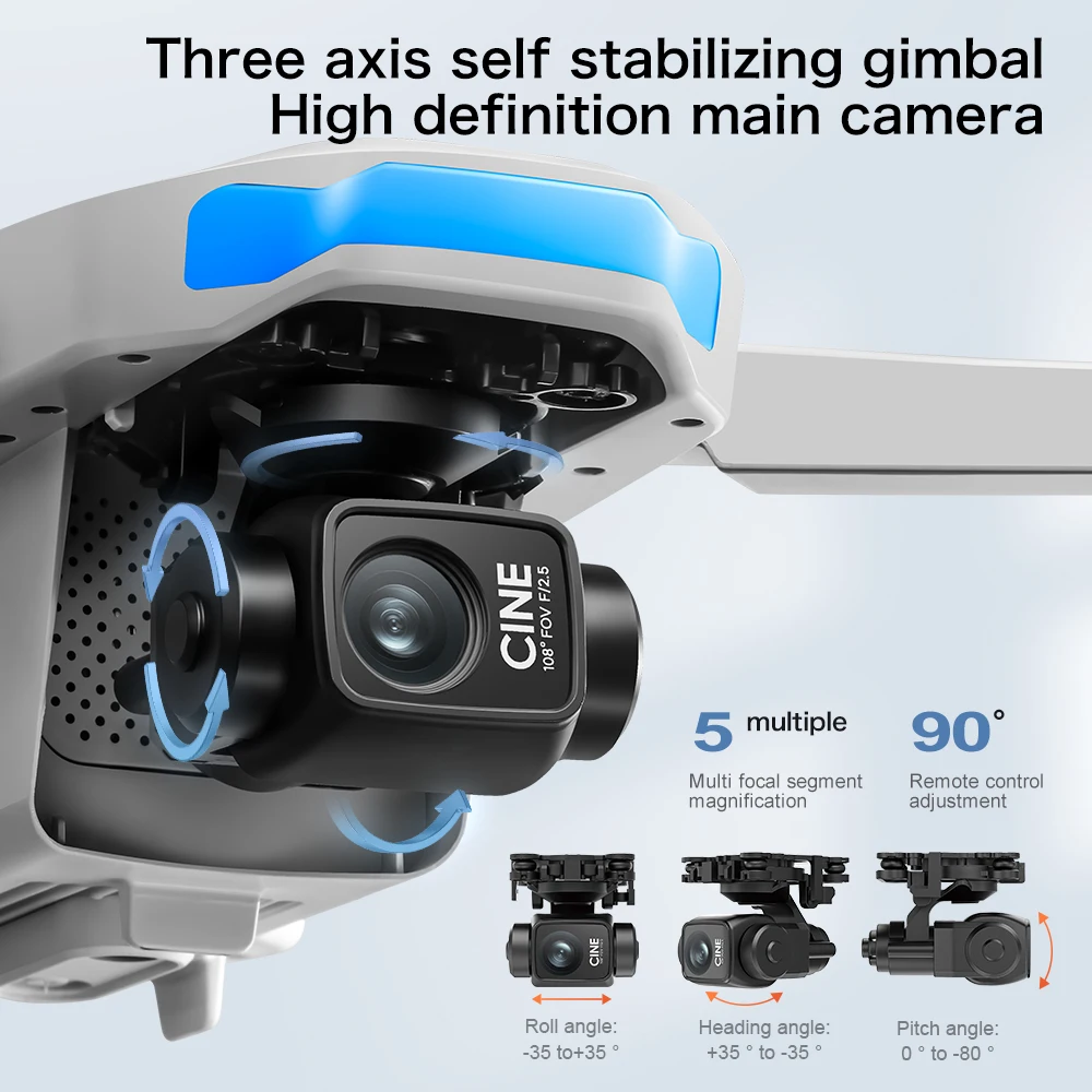 Oferta Especial: Dron GPS S-X1 - Drone Gimbal 3 Axis reseña y precio