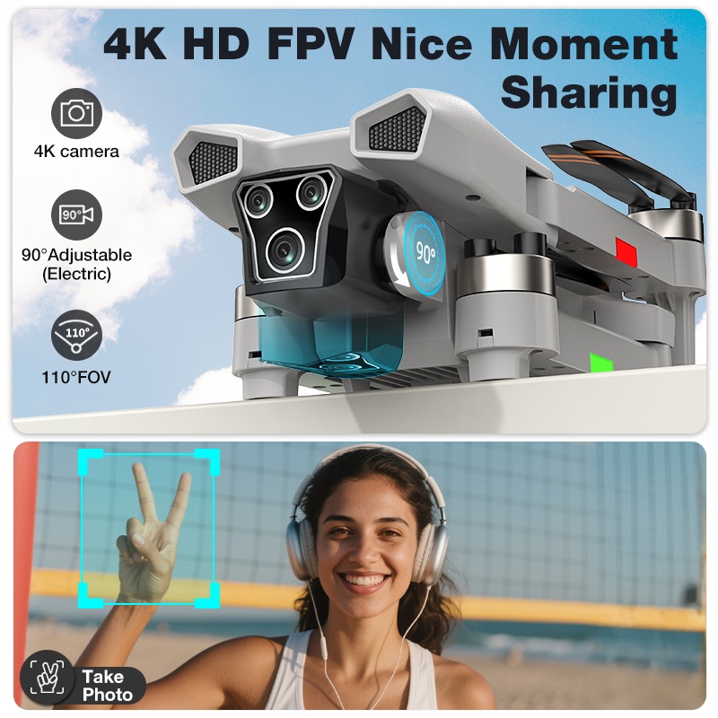 NUEVO Dron L017 Pro con Motor  - Drone Gimbal Mount reseña y precio